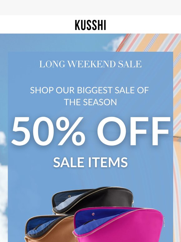 50% Off the Fourth – Shop Our Biggest Sale Yet!