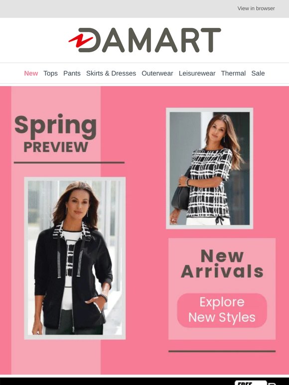 Discover NEW ARRIVALS from Our Spring Collection!