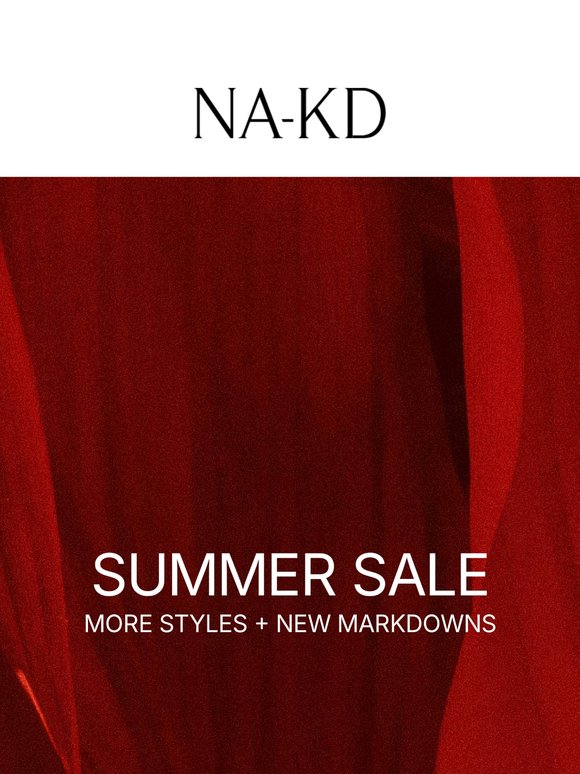 SUMMER SALE: NOW EVEN BETTER