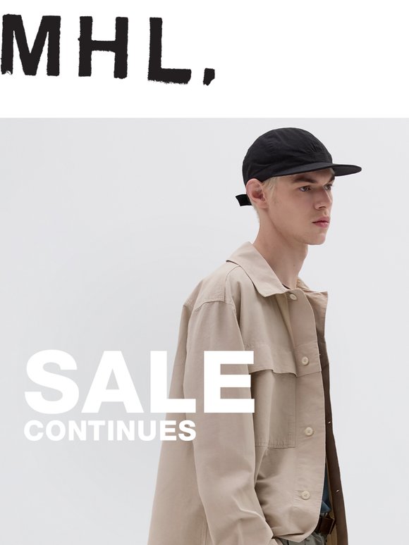 MHL. Sale Continues