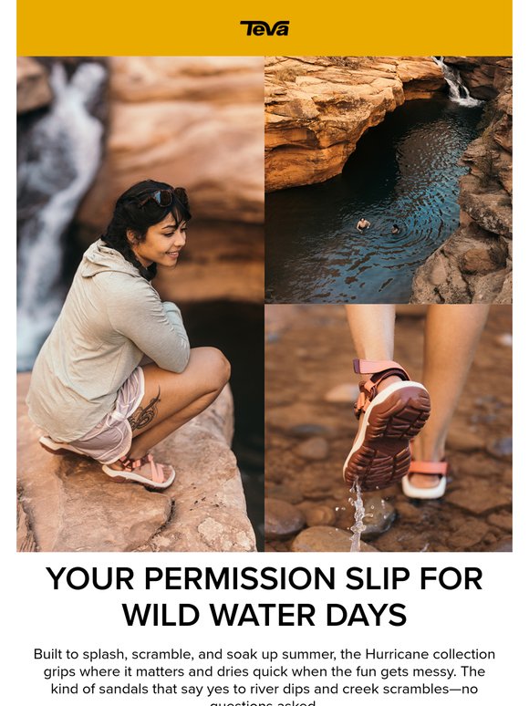 Don’t dry off just yet