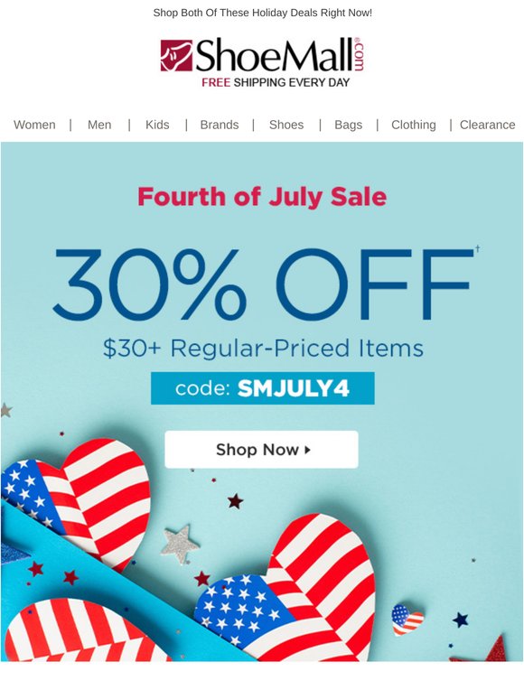 July 4th Doorbusters Or 30% Off? Your Choice!