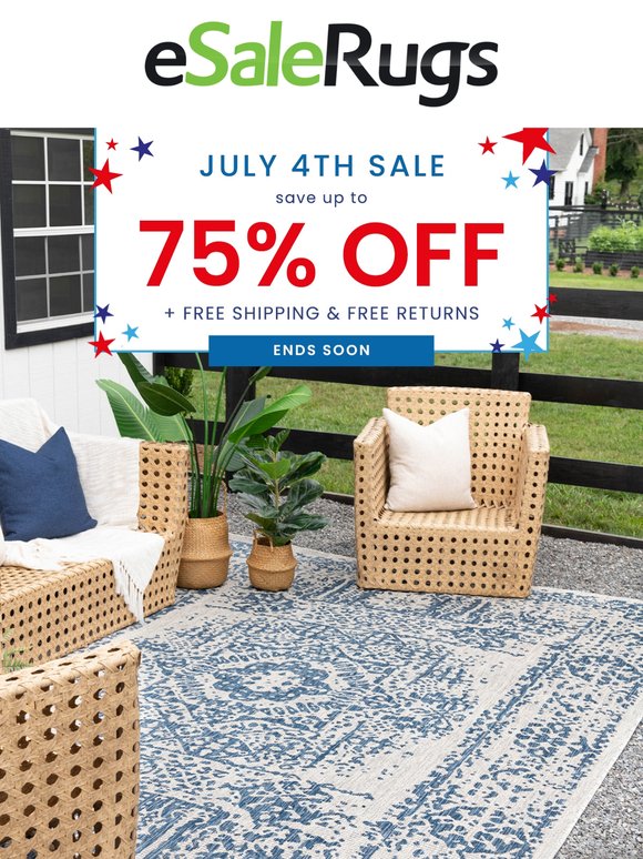 Grab Your Independence Day Deals! July 4th Sale Up to 75% Off – Ending Soon!