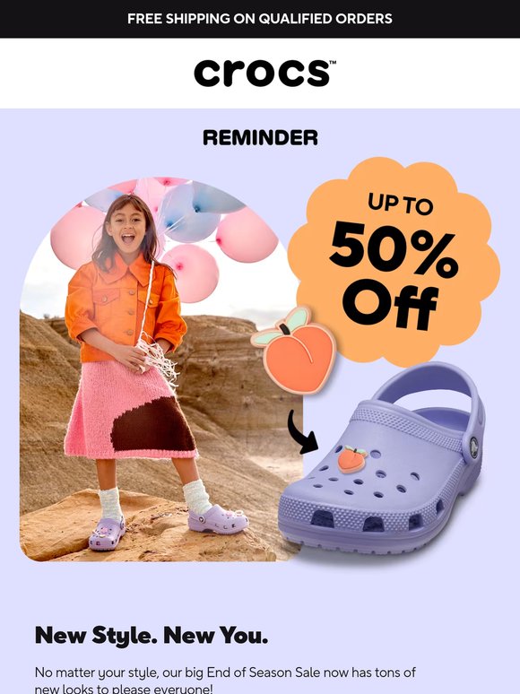Shop up to 50% off your faves!