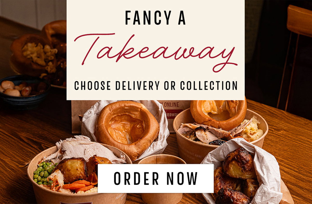 Fancy a takeaway? Choose delivery or collection!