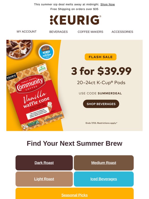 The clock’s ticking on your 3 for $39.99 deal!