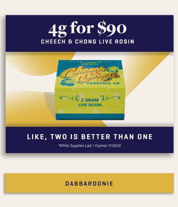 4g Live Rosin for $90