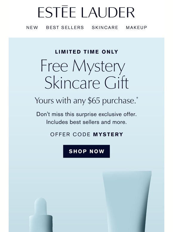 It’s Here ✨ Free Mystery Gift with your purchase.