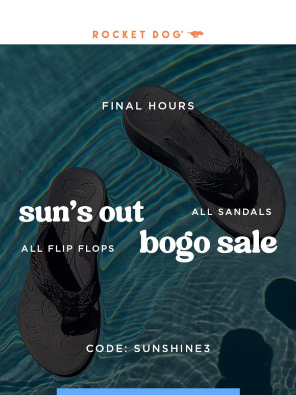 FINAL HOURS: BOGO Free Flip Flops & Sandals 🚨