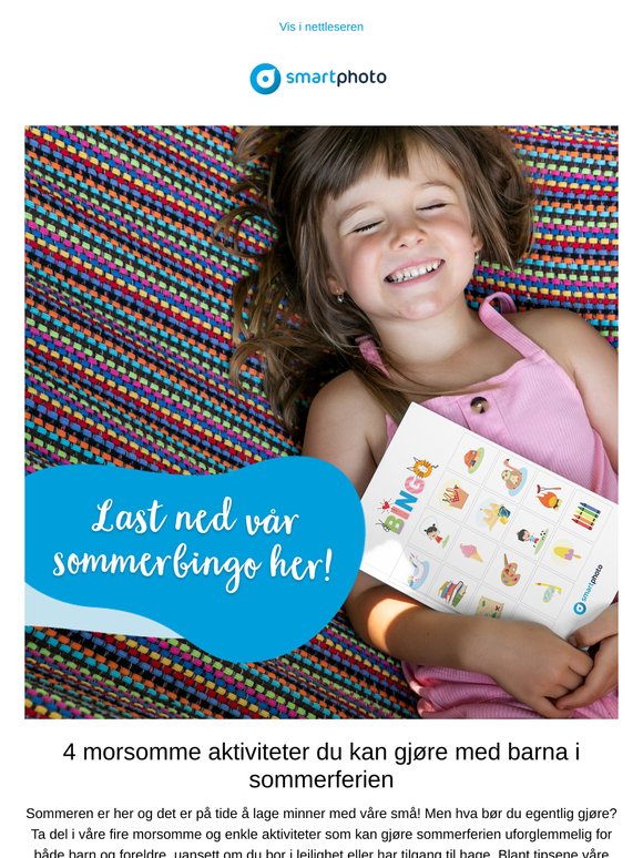 4 morsomme tips ☀️ Perfekt for sommerferien!