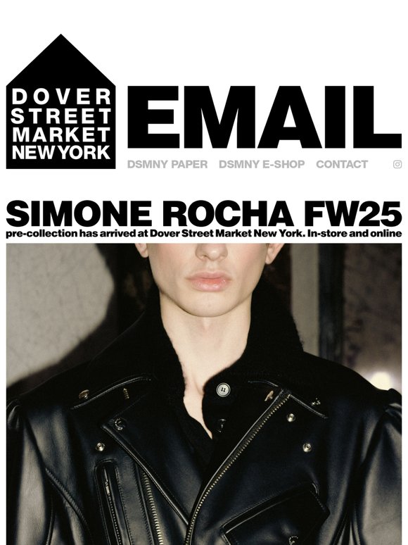Simone Rocha FW25 pre-collection has arrived at Dover Street Market New York