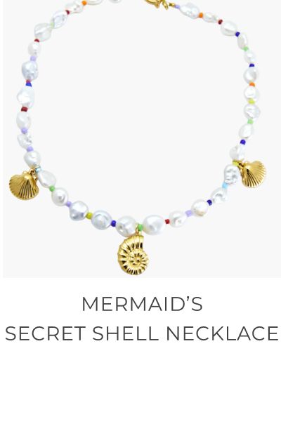 Mermaid's Secret Shell Necklace