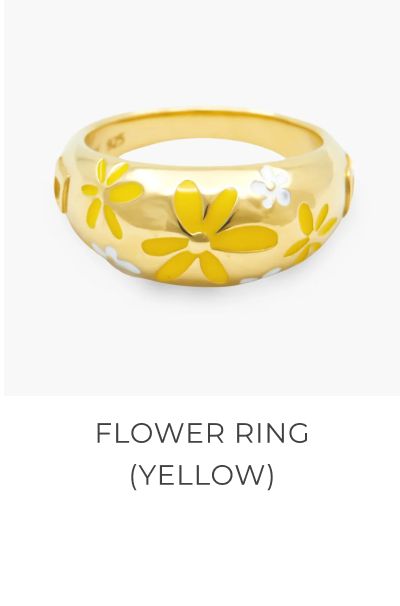 Flower Ring (Yellow)