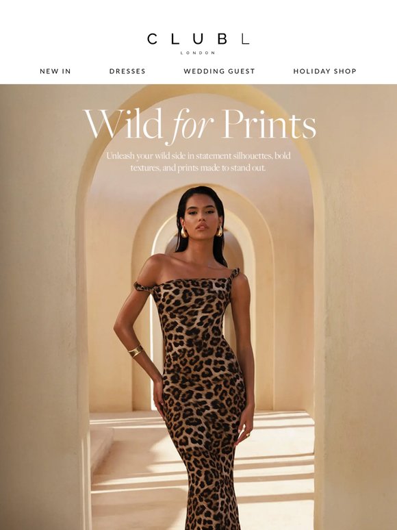 Wild about prints...