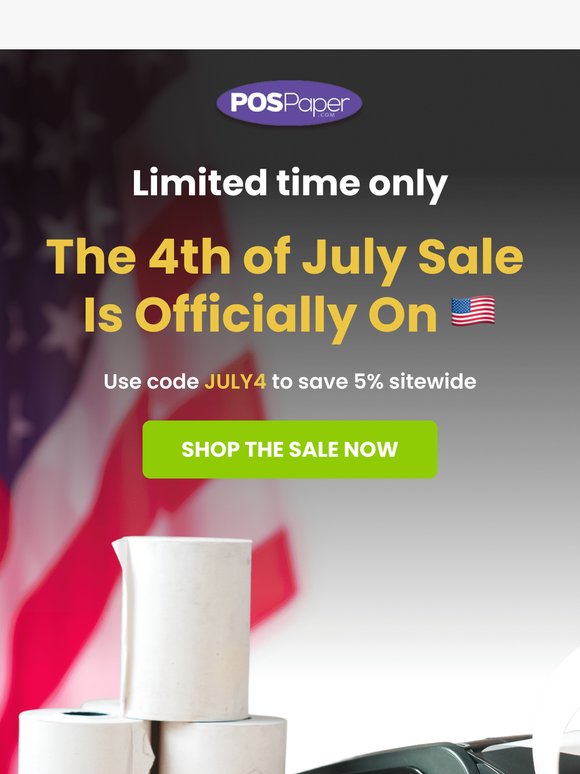 🎆 The 4th of July Sale Just Went Live