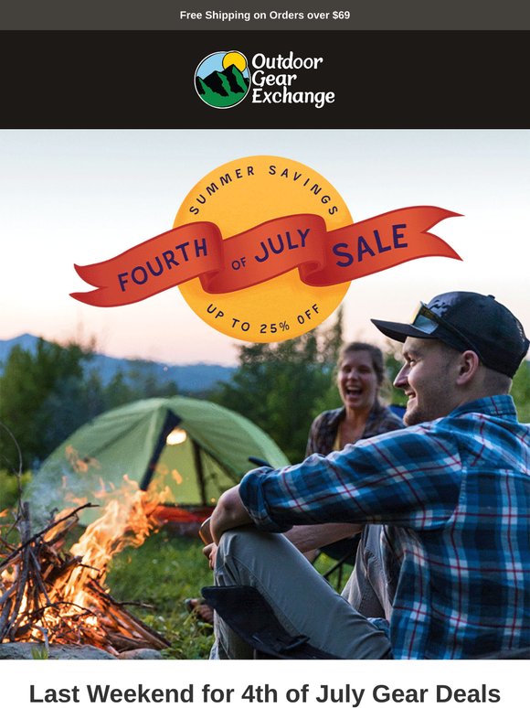 Last Weekend for 4th of July Gear Deals
