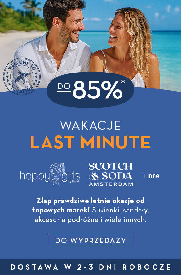 Wakacyjna wyprzedaz do -85%*