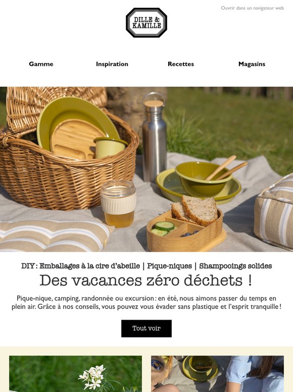 Des vacances zéro déchets !