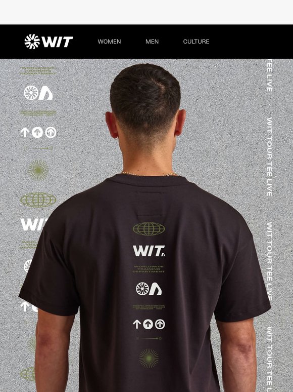 The WIT Tour Tee Has Landed