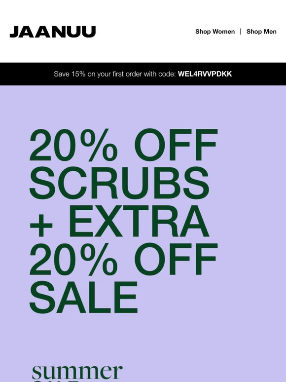 20% OFF All These Bestselling Colors