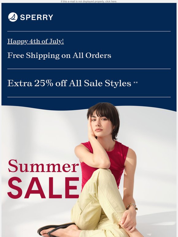This 4th of July Comes With Free Shipping!