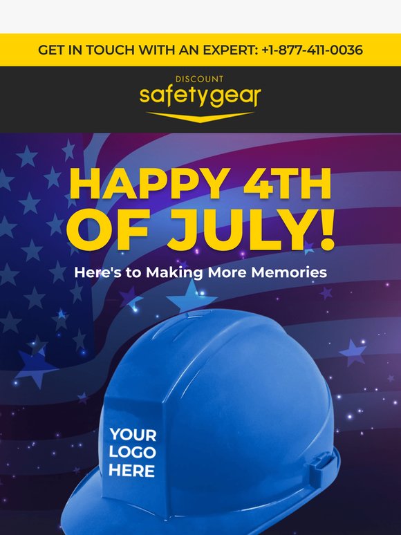 Celebrating freedom & safety – Happy 4th of July!