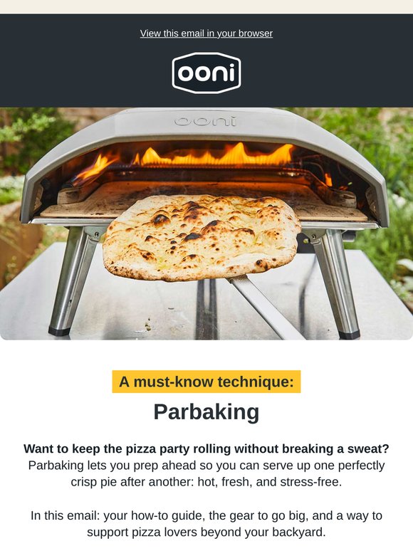 Parbaking: The Secret to Pizza Party Prep