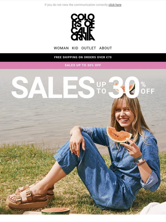 The Sales are here! 🎉 Up to 30% OFF