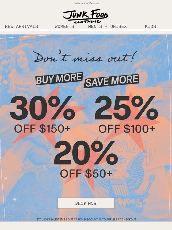 BOOM! Up to 30% off sale 🧨