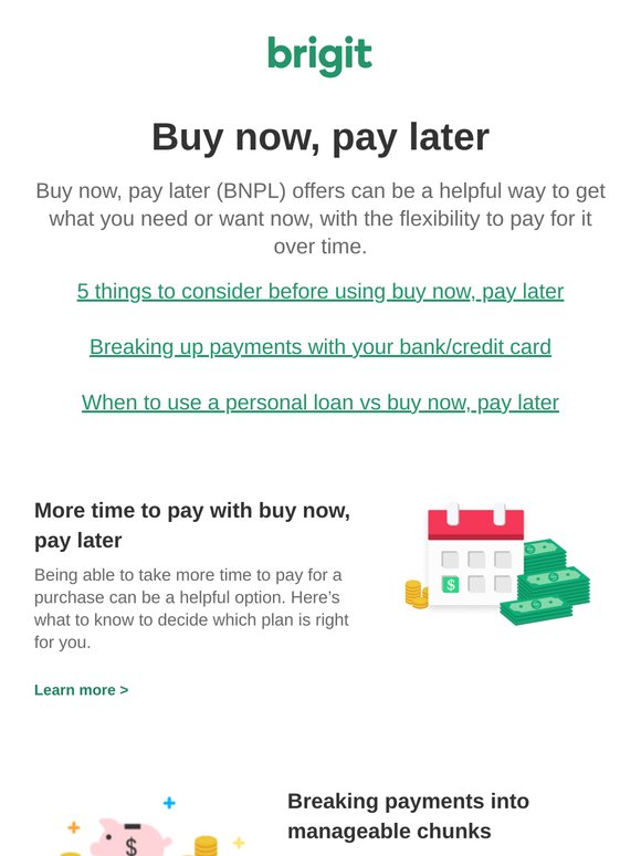 Should you buy now, pay later?