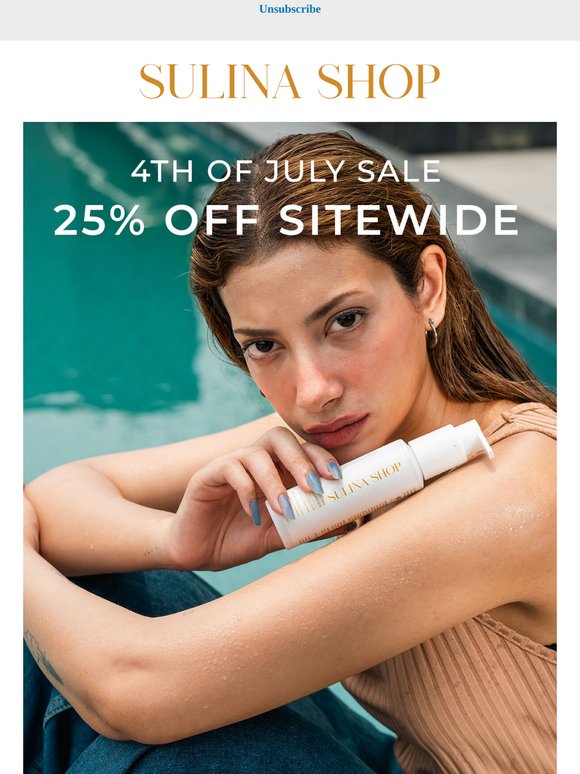 4th of July Sale starts now