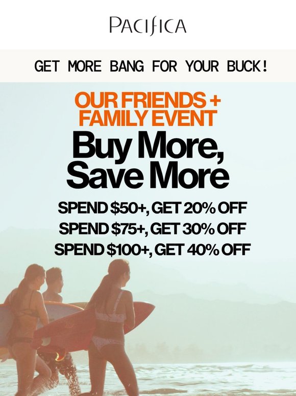 bundle, save & glow: up to 40% OFF for friends & fam