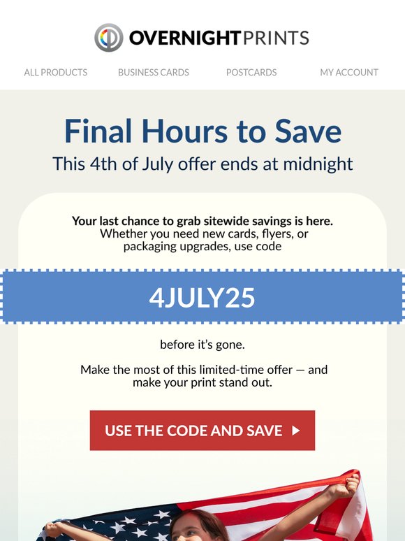 It Ends Tonight: 4th of July Print Sale