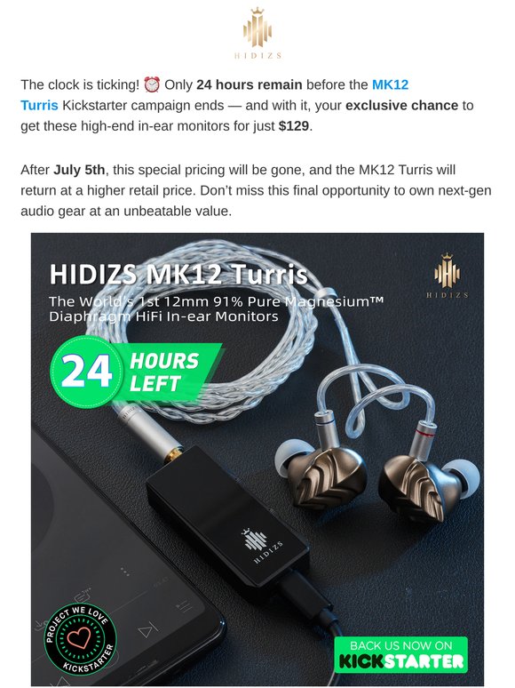 ⏳ 24 Hours Left: MK12 Turris Campaign Ends Soon!