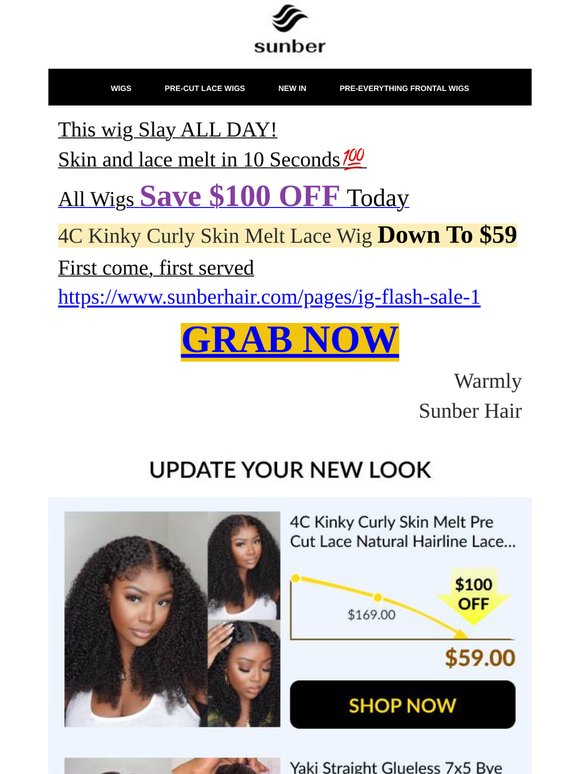 E-V-E-R-Y-T-H-I-N-G, $100 OFF...Low to $59
