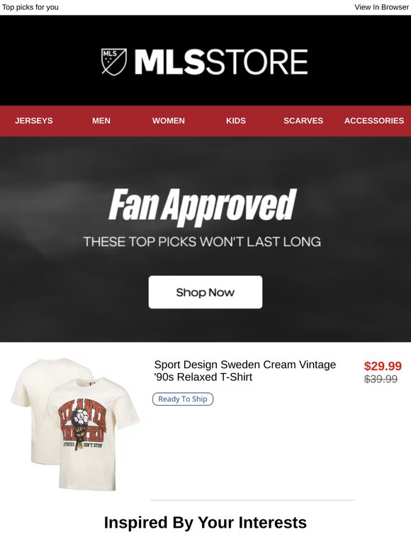 Top Fan Gear Picks For MLS