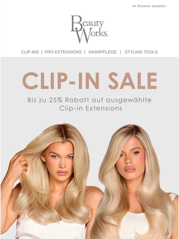 Clip-in Sale 🚨
