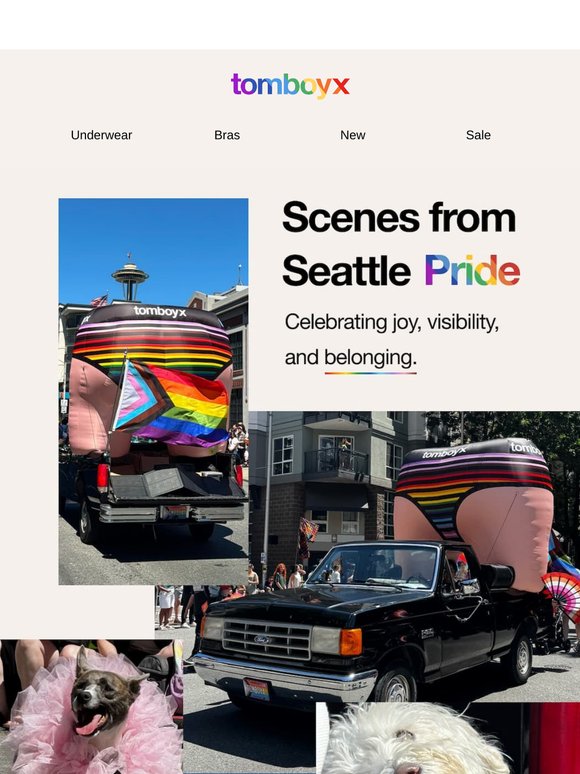 From Seattle, with Pride 🏳️‍🌈