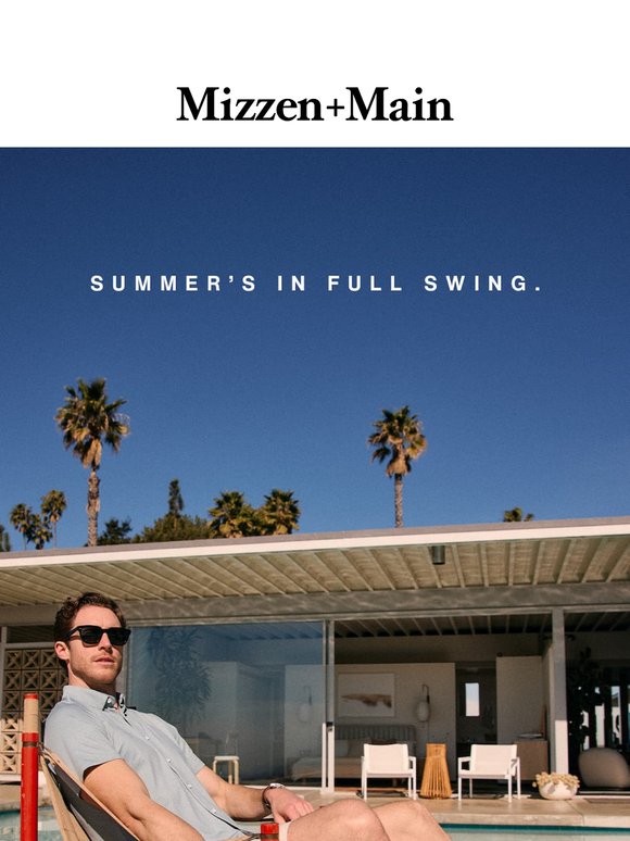 Long weekend. Short sleeves.