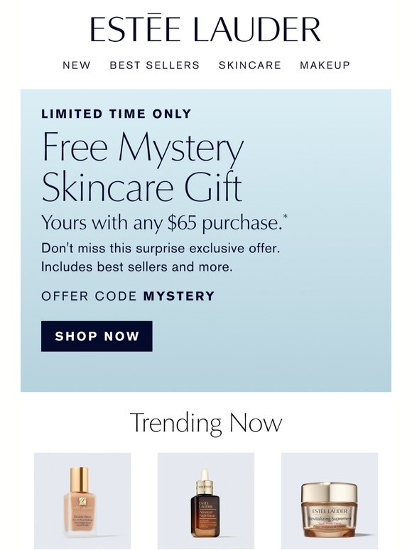 Red, White & Gift ⭐ Free Surprise Gift with your purchase.