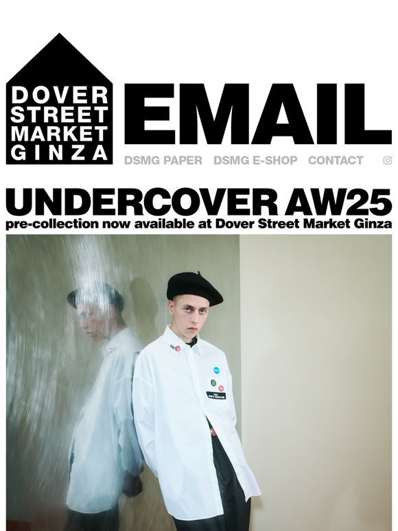 Undercover AW25 pre-collection now available at Dover Street Market Ginza