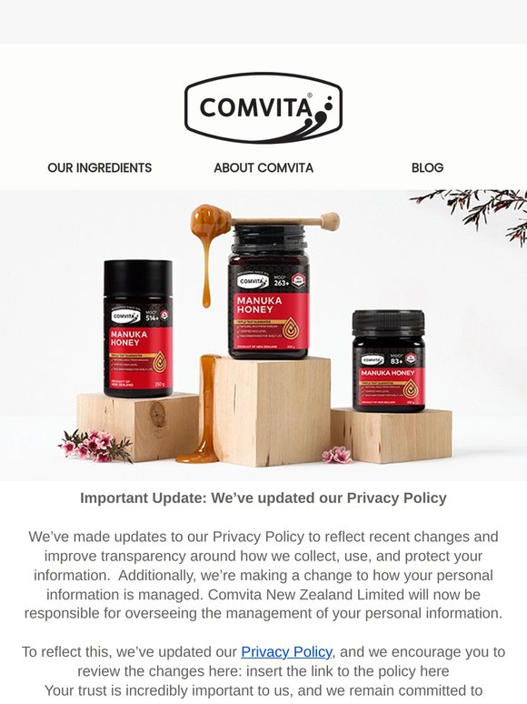 Important Update: Privacy Policy Update