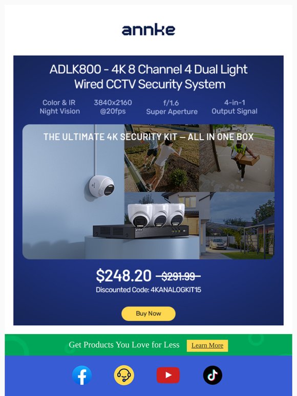 4K Clarity, Now 15% Cheaper – Secure Smarter Today.