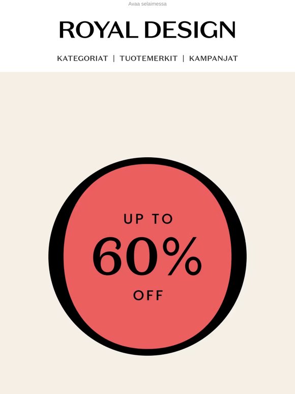 Summer Sale on täydennetty!