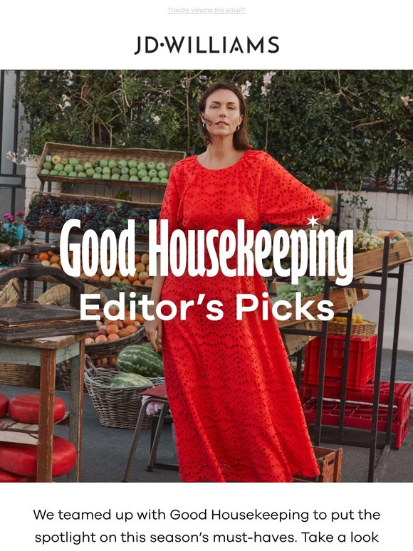 Just In: Good Housekeeping's Fashion Editors Picks ❤