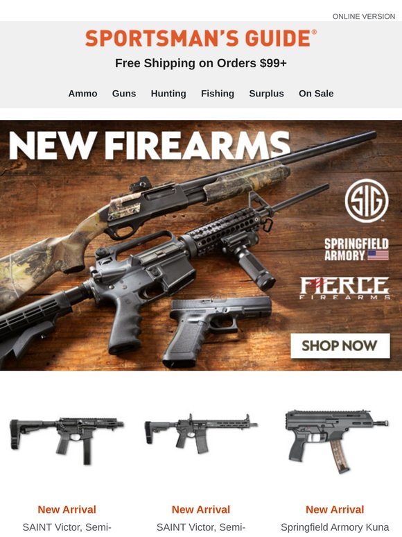 Firearm Friday- New Guns and BIG Deals