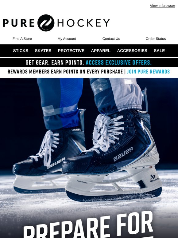 Hey, Prepare For Takeoff ✈️ With Top Skates From Bauer, CCM & TRUE