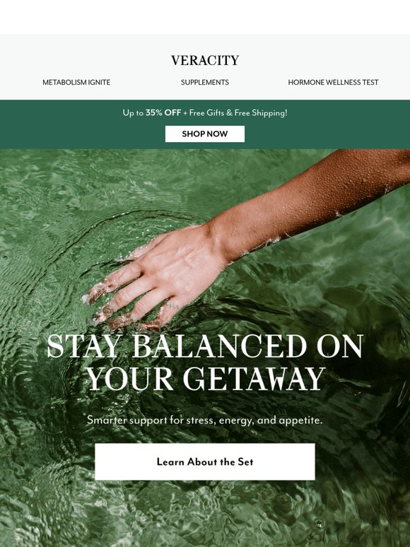 Simple ways to keep your calm (and your progress) while on vacation