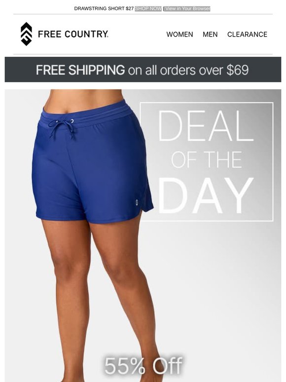 55% OFF Best-Selling Swim Shorts