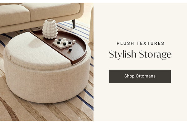 Shop Ottomans >